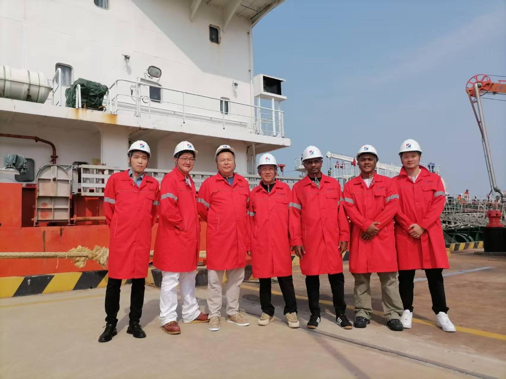 Prime Marinus team at Taicang Changjiang Terminal